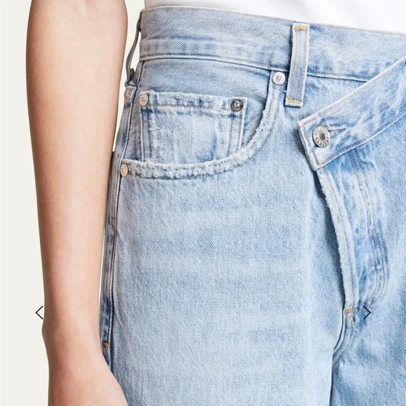 Agolde Los Ángeles criss cross denim - 25 - Picture 11 of 15